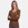 U.S. POLO ASSN. Damen T-Shirt Longsleeve P-075 Braun-Beige Größe L - Gr.L