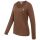 U.S. POLO ASSN. Damen T-Shirt Longsleeve P-075 Braun-Beige Größe L - Gr.L
