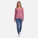 U.S. POLO ASSN. Damen T-Shirt Longsleeve P-075 Rose-Beige Größe XXL - Gr.2XL