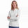 U.S. POLO ASSN. Damen Poloshirt Longsleeve P-076 Weiss-Beige Größe S - Gr.S