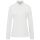 U.S. POLO ASSN. Damen Poloshirt Longsleeve P-076 Weiss-Beige Größe S - Gr.S
