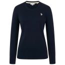 U.S. POLO ASSN. Damen Crewneck Pullover P-077 Navy-Beige Größe XXL - Gr.2XL