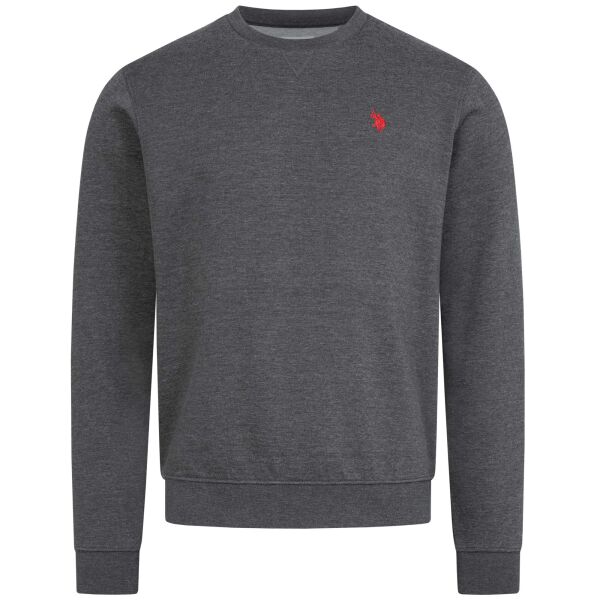 AnthrazitMelange-Rot